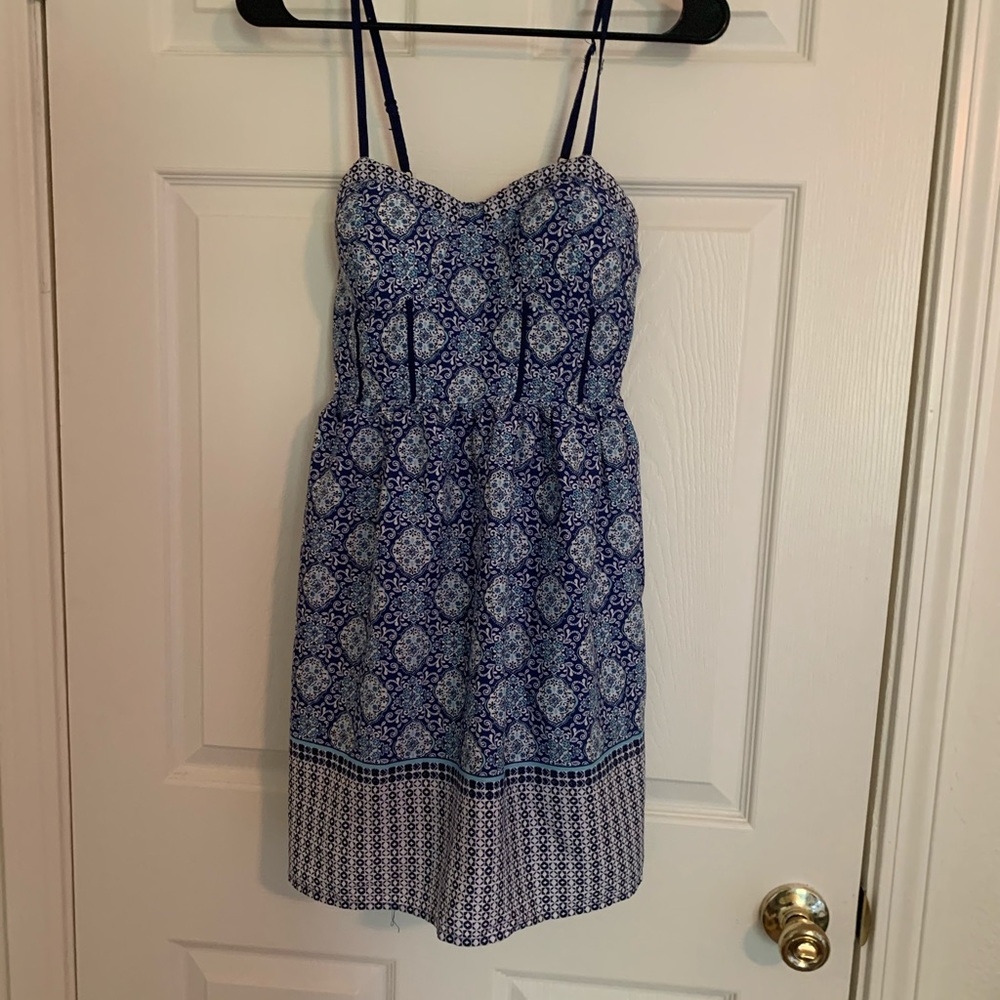 Boho structured top dress